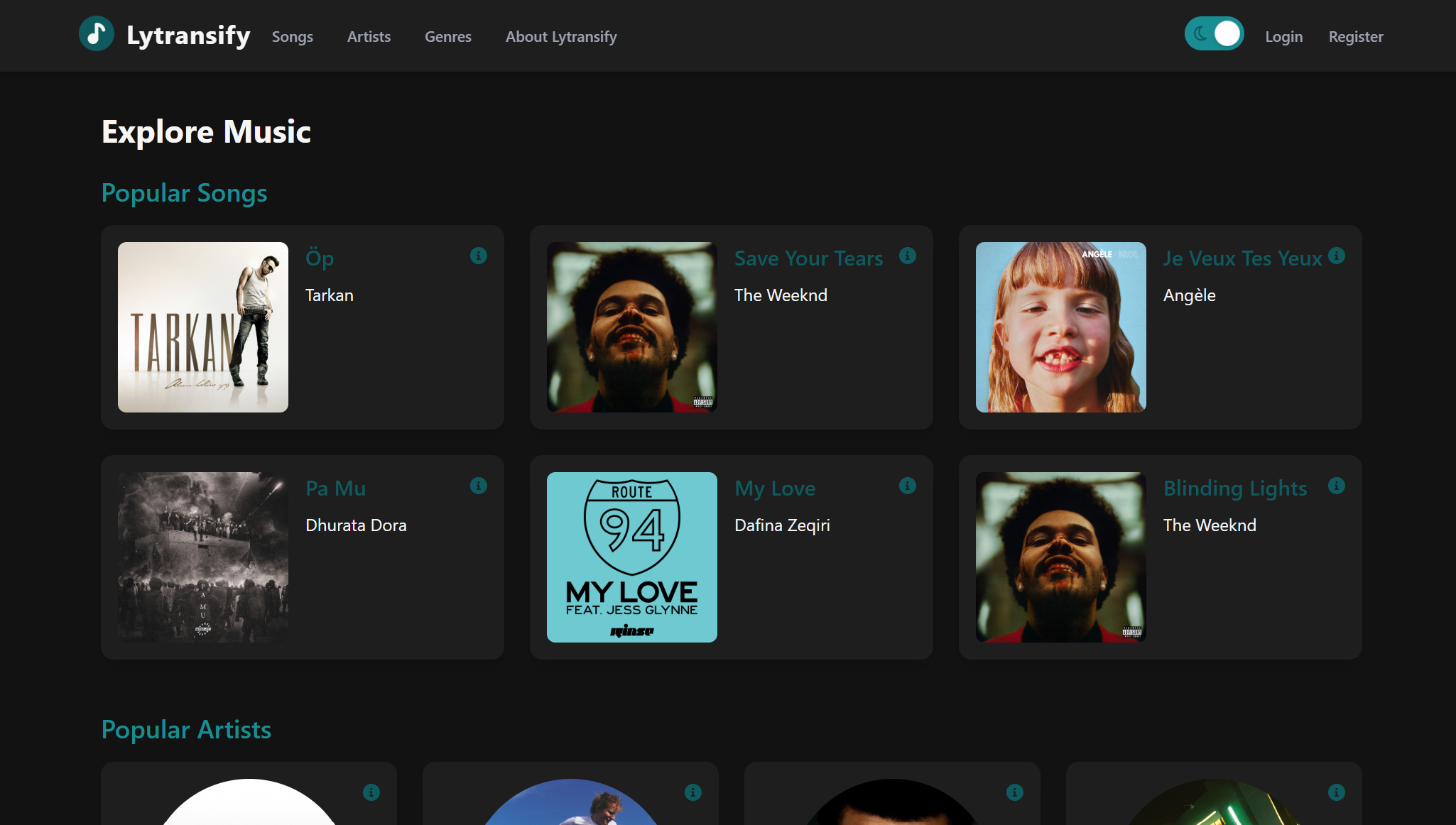 Web Development Project